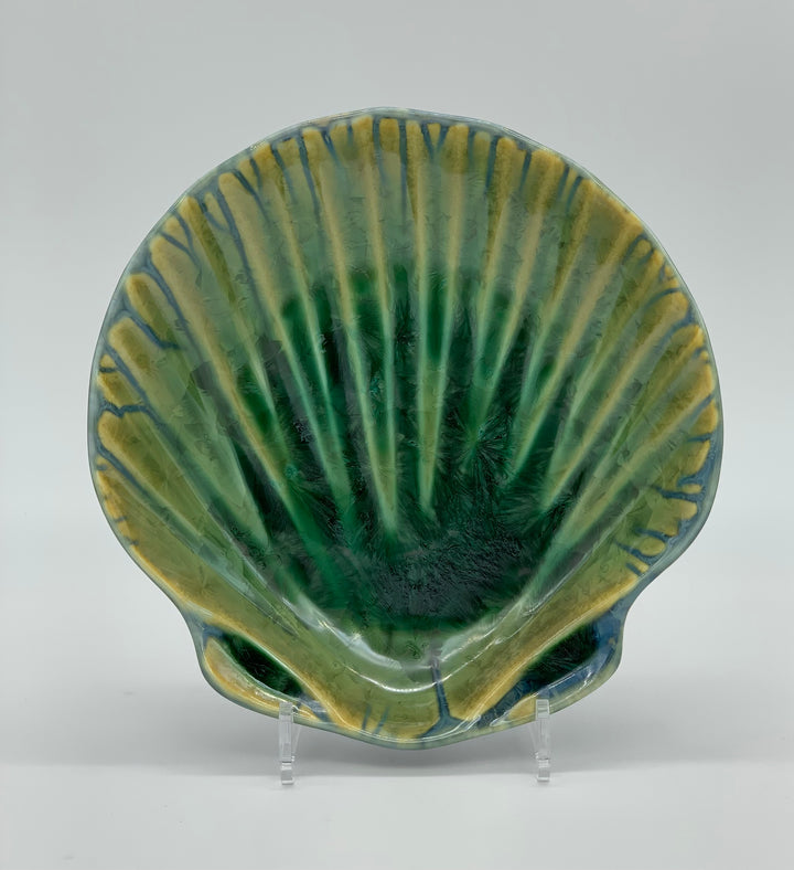 Shell Platter - Pottery Edgecomb Potters