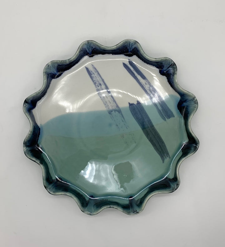Cake Plate - Pottery Edgecomb Potters