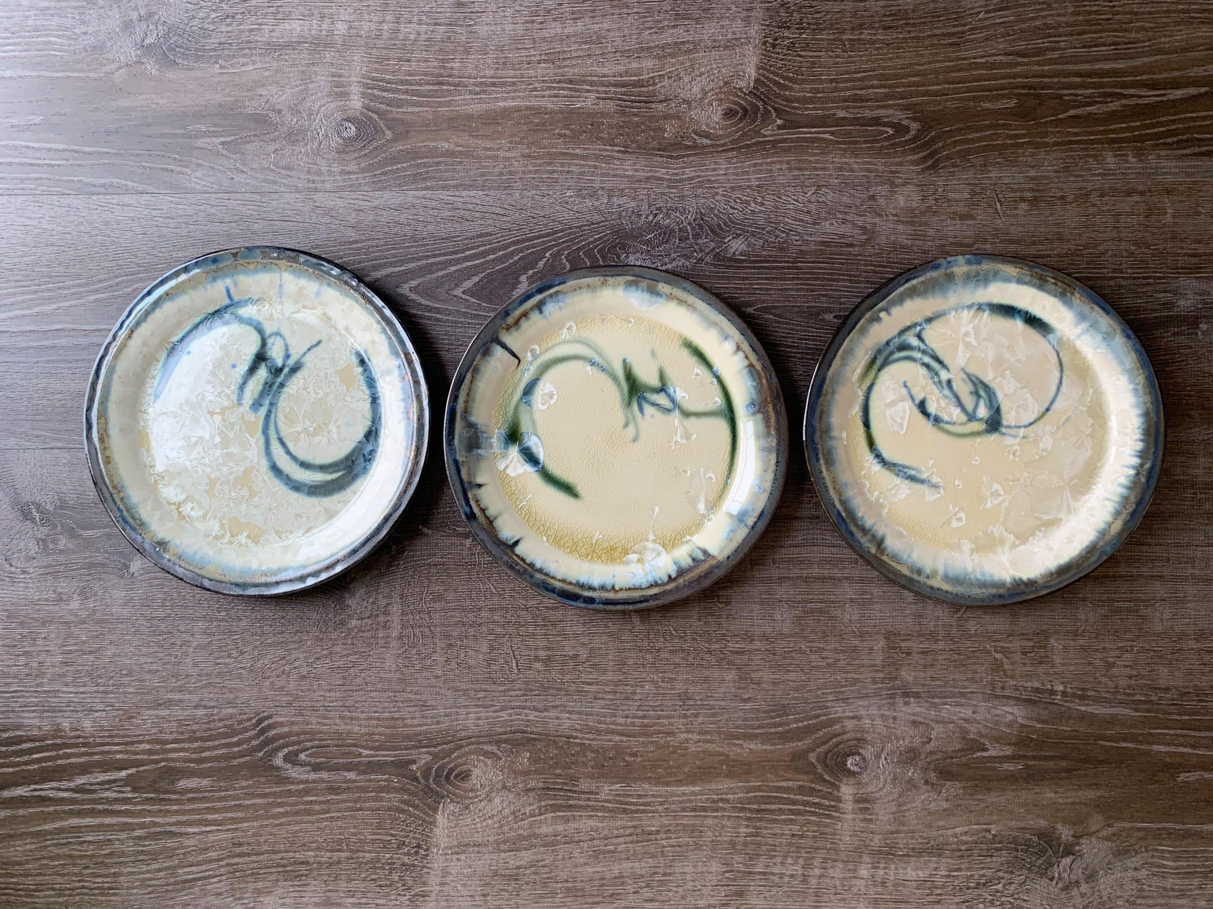 Thrown dinner plate - Edgecomb Potters
