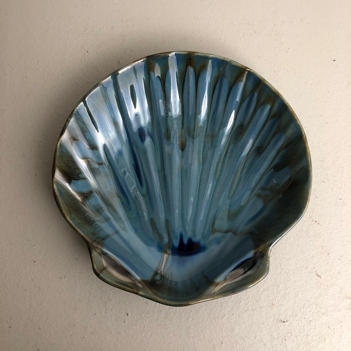 Shell Platter - Pottery Edgecomb Potters