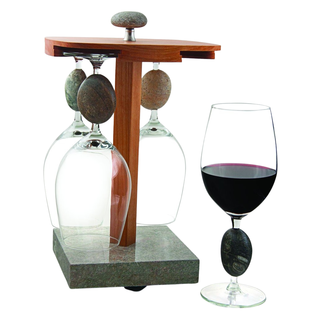Stone Wine Glass Pirouette - Other Edgecomb Potters