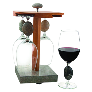 Stone Wine Glass Pirouette - Other Edgecomb Potters