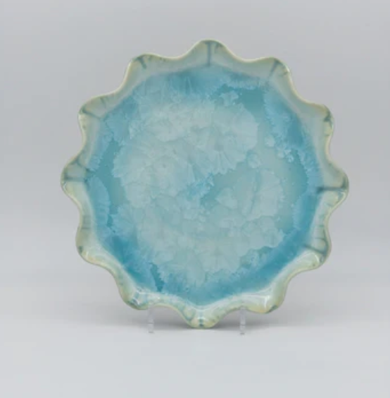 Cake Plate - Pottery Edgecomb Potters