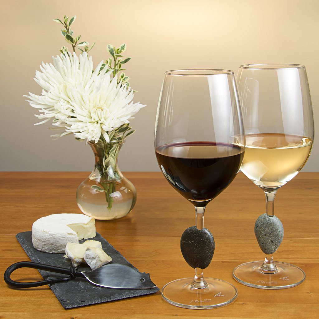 Touchstone Wine Glasses - Other Edgecomb Potters