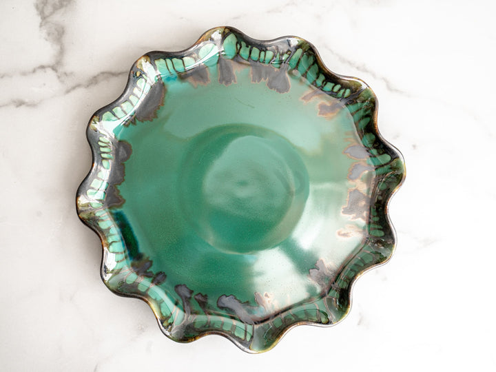 Cake Plate - Pottery Edgecomb Potters
