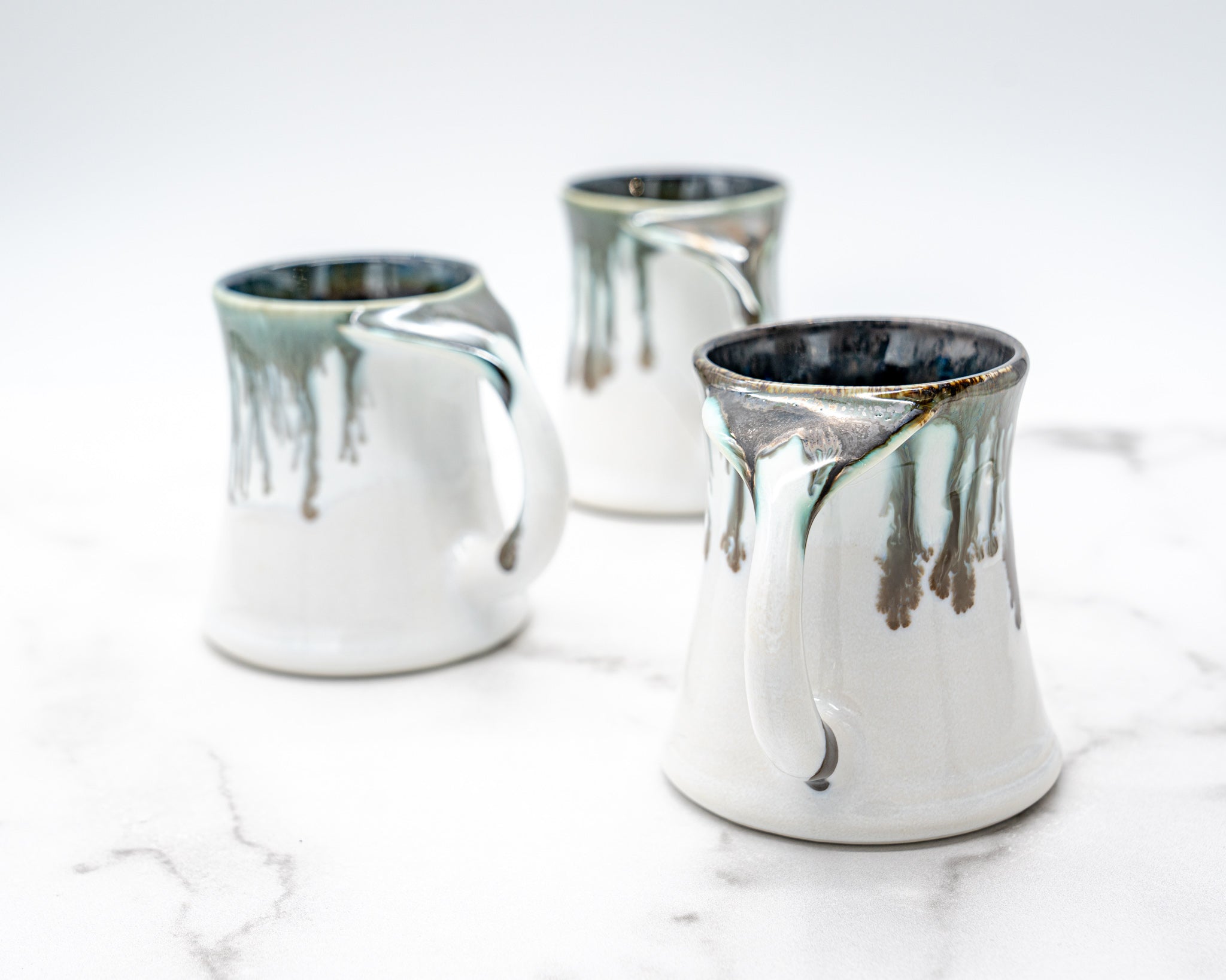 Whale Tail Mug, Small - Pottery Edgecomb Potters