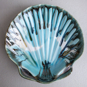 Shell Platter - Pottery Edgecomb Potters