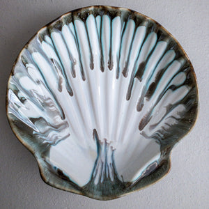 Shell Platter - Pottery Edgecomb Potters